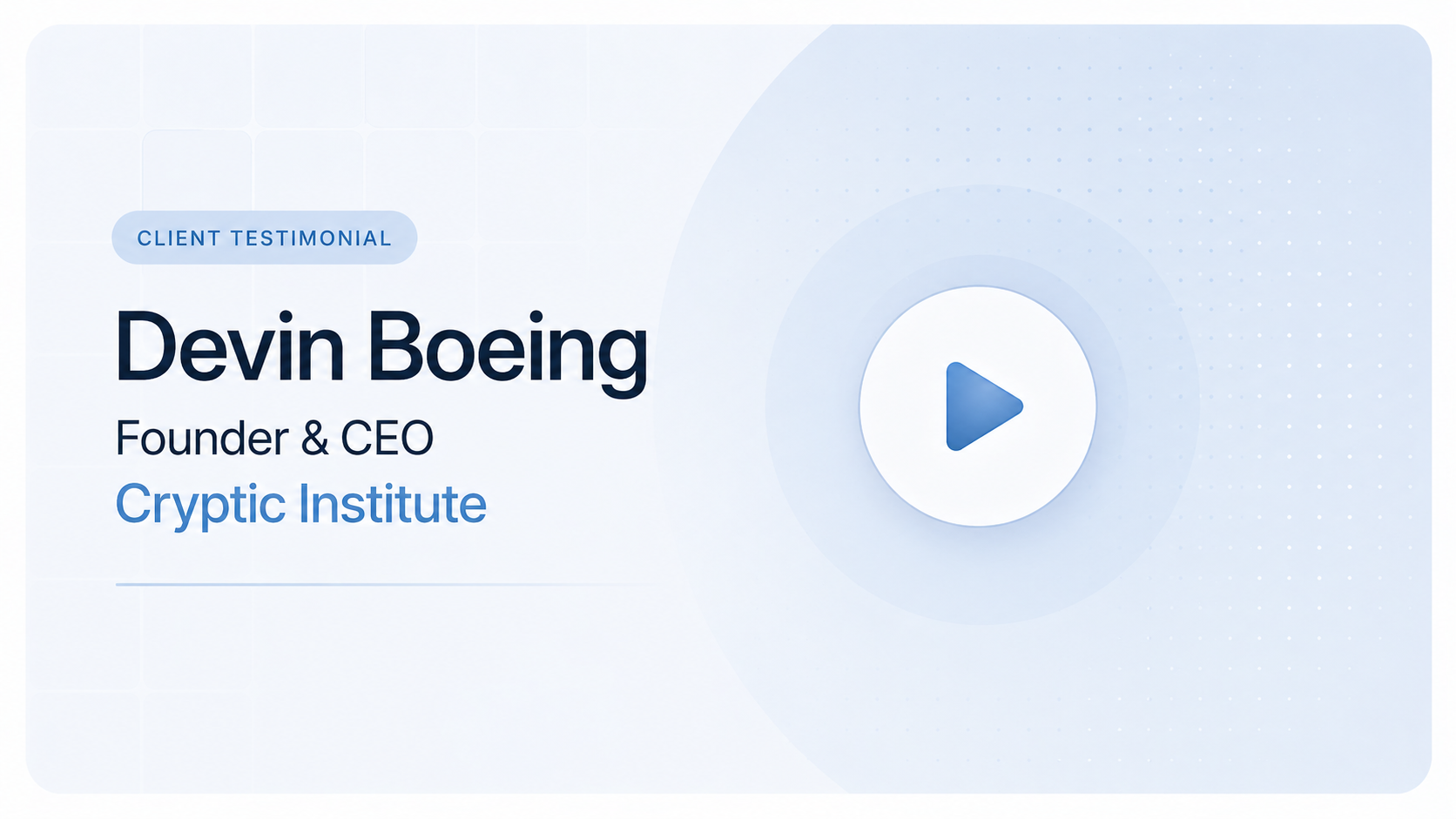Devin Boeing testimonial thumbnail